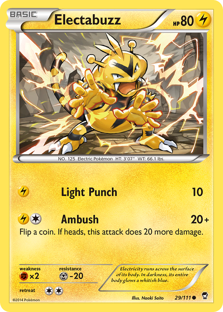 Electabuzz (29/111) [XY: Furious Fists] | Good Games Adelaide SA