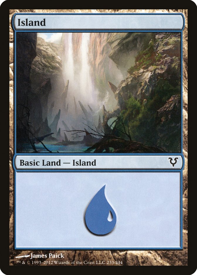 Island (233) [Avacyn Restored] | Good Games Adelaide SA