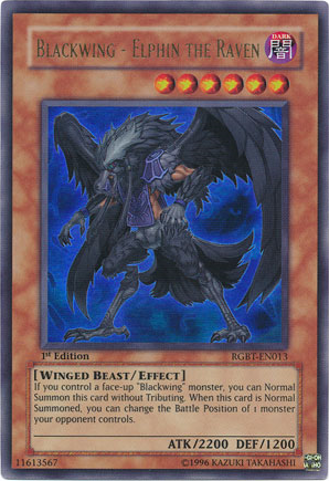 Blackwing - Elphin the Raven [RGBT-EN013] Ultra Rare | Good Games Adelaide SA