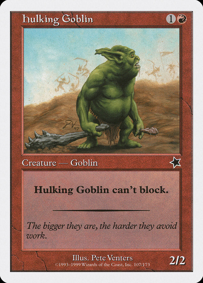 Hulking Goblin [Starter 1999] | Good Games Adelaide SA