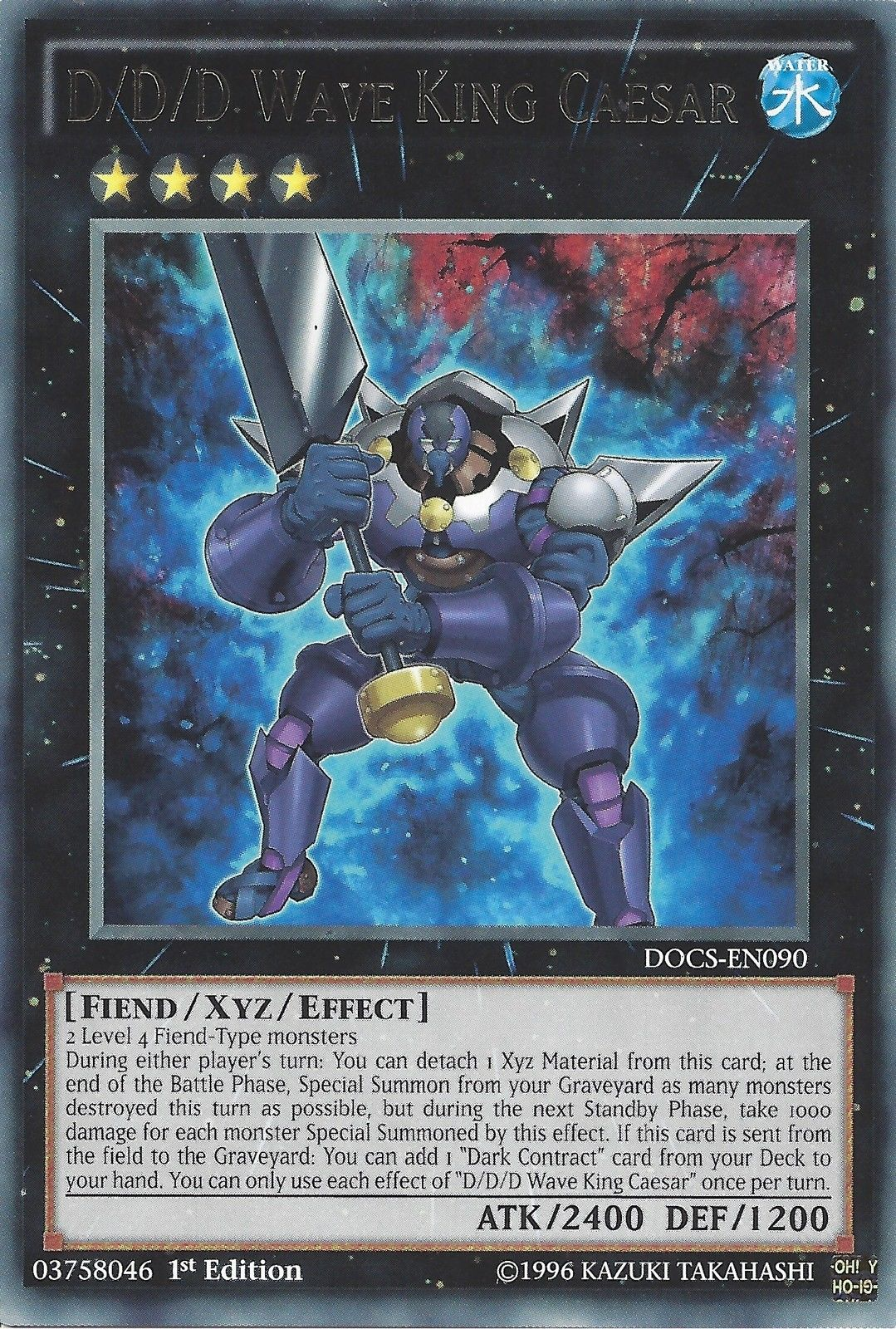 D/D/D Wave King Caesar [DOCS-EN090] Rare | Good Games Adelaide SA