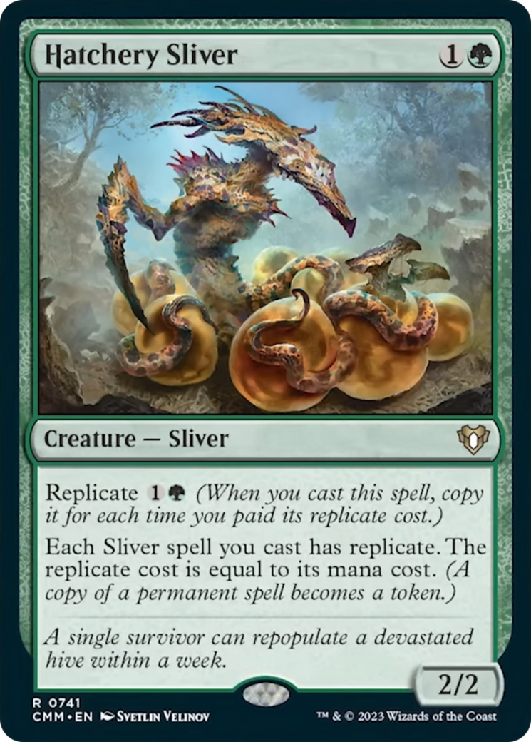Hatchery Sliver [Commander Masters] | Good Games Adelaide SA