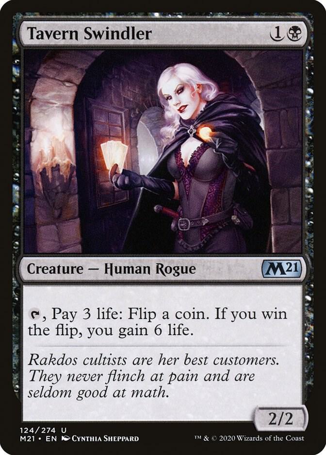 Tavern Swindler 124 (Core Set 2021)  - Foil | Good Games Adelaide SA