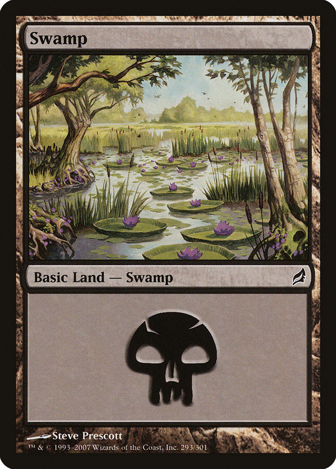 Swamp (293) [Lorwyn] | Good Games Adelaide SA