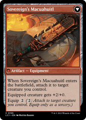 Idol of the Deep King // Sovereign's Macuahuitl [The Lost Caverns of Ixalan] | Good Games Adelaide SA