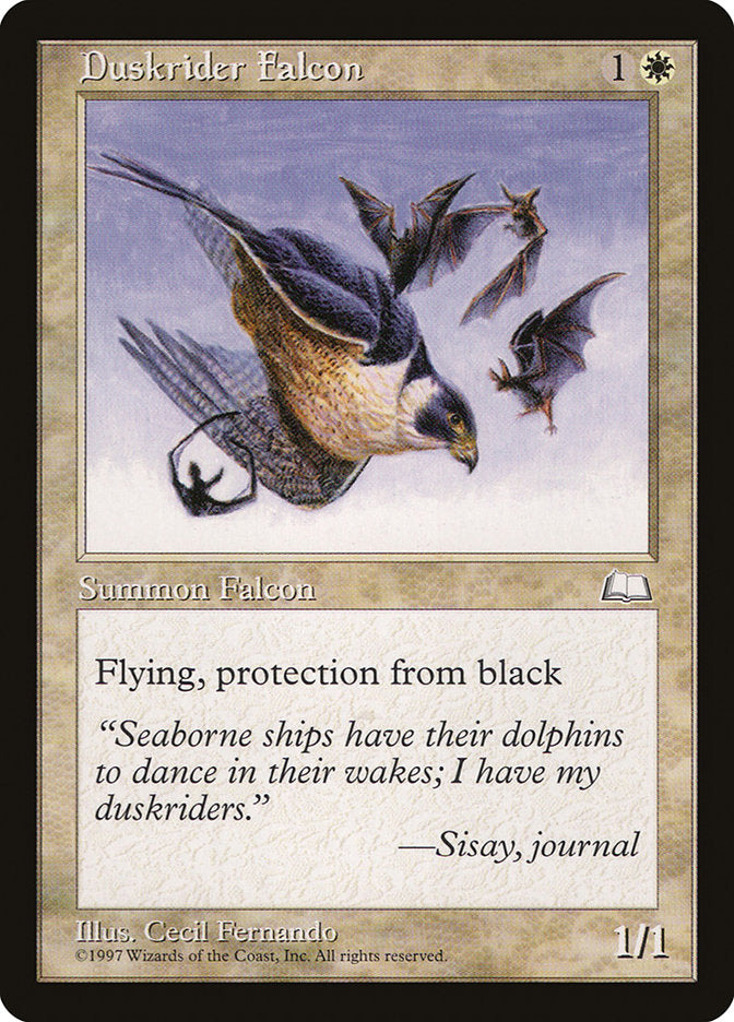 Duskrider Falcon  (Weatherlight)  | Good Games Adelaide SA