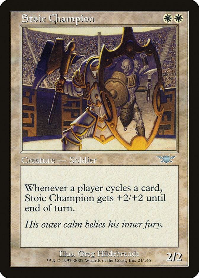 Stoic Champion 21 (Legions)  - Foil | Good Games Adelaide SA