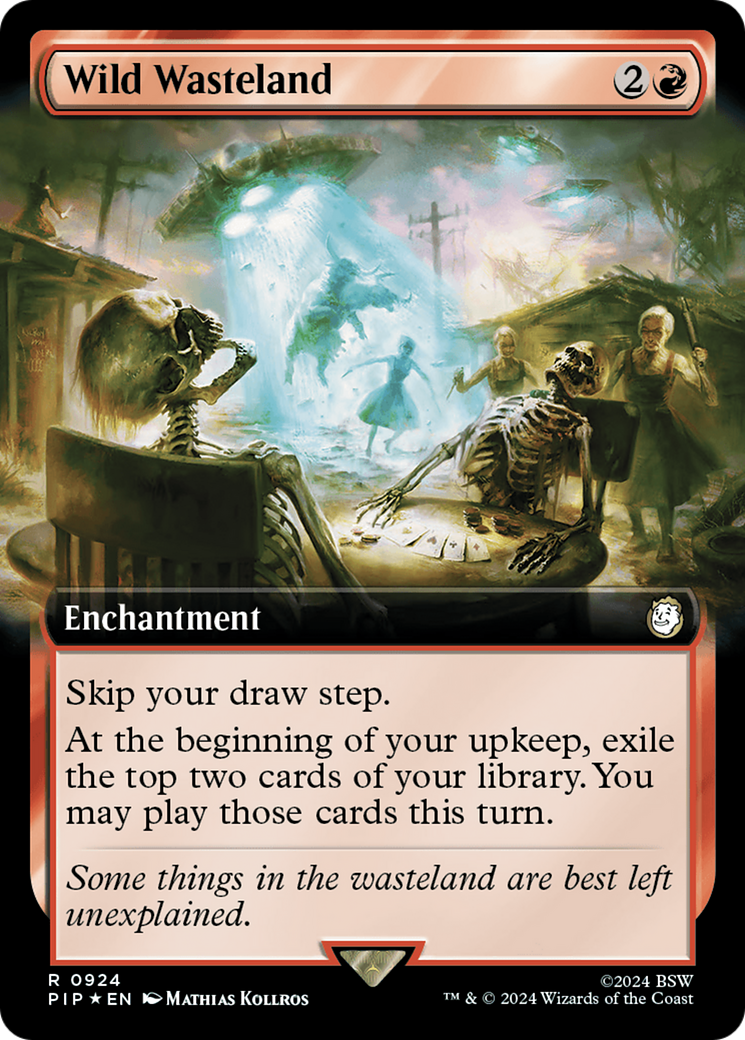 Wild Wasteland (Extended Art) (Surge Foil) [Fallout] | Good Games Adelaide SA