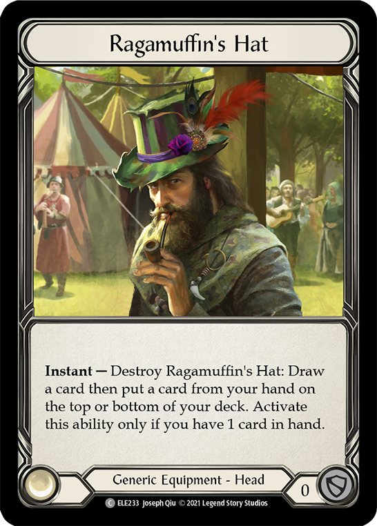 Ragamuffin's Hat [ELE233] (Tales of Aria)  1st Edition Cold Foil | Good Games Adelaide SA