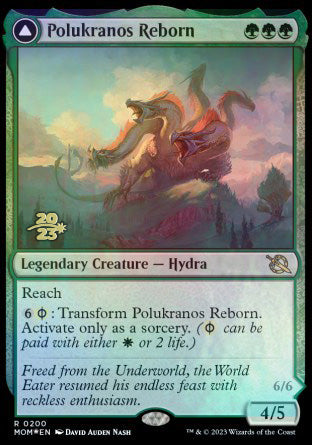 Polukranos Reborn // Polukranos, Engine of Ruin [March of the Machine Prerelease Promos] | Good Games Adelaide SA