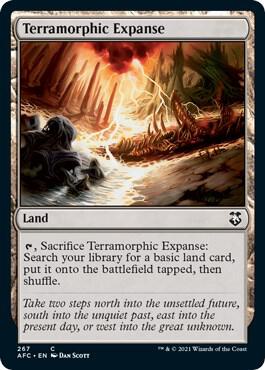 Terramorphic Expanse 267 (Commander: Adventures in the Forgotten Realms)  | Good Games Adelaide SA