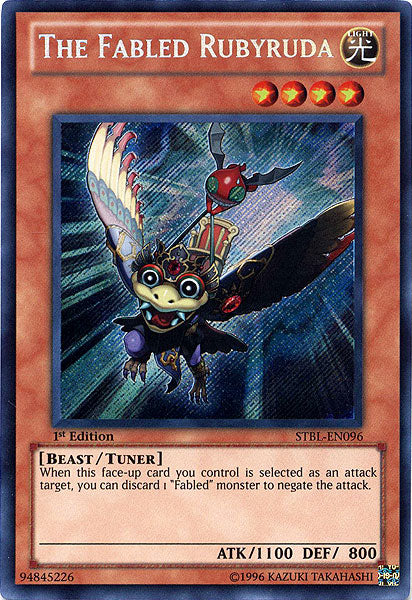 The Fabled Rubyruda [STBL-EN096] Secret Rare | Good Games Adelaide SA