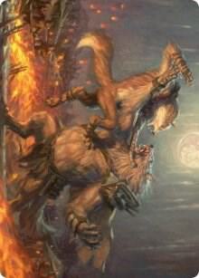 Duel for Dominance Art Card 51 (Art Series: Innistrad: Midnight Hunt)  | Good Games Adelaide SA