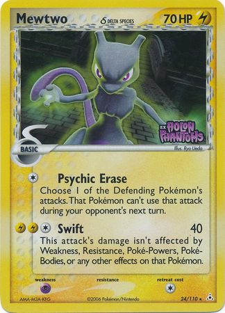 Mewtwo (24/110) (Delta Species) (Stamped) [EX: Holon Phantoms] | Good Games Adelaide SA