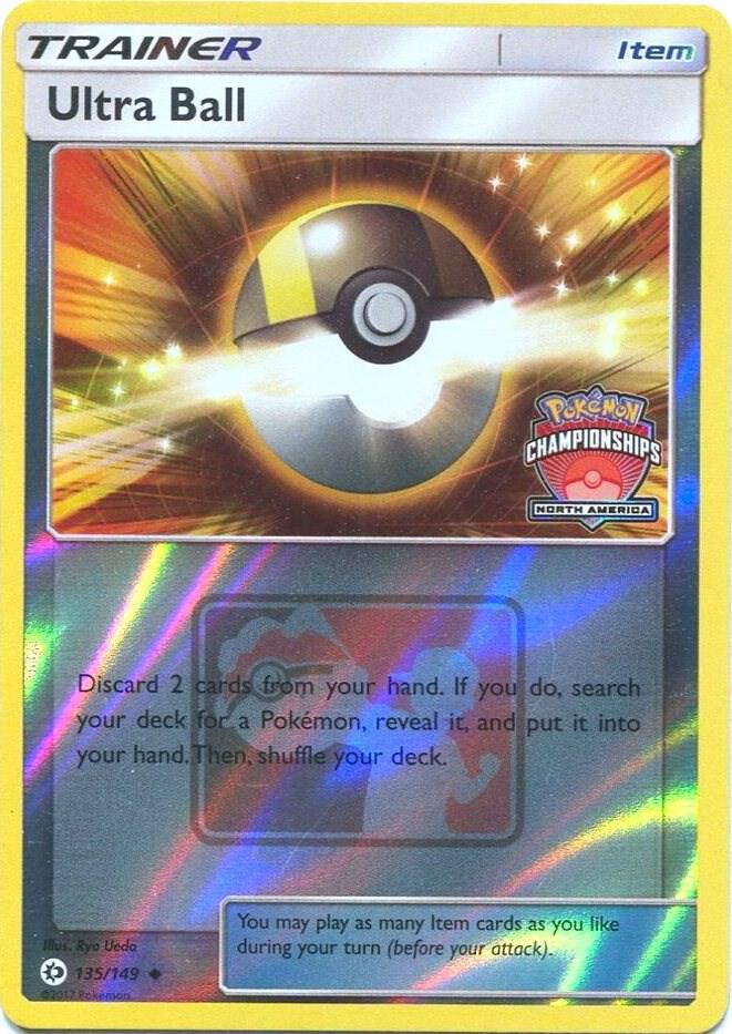 Ultra Ball 135 149 North America Championships 135/149 (League & Championship Cards)  - Reverse Holofoil | Good Games Adelaide SA