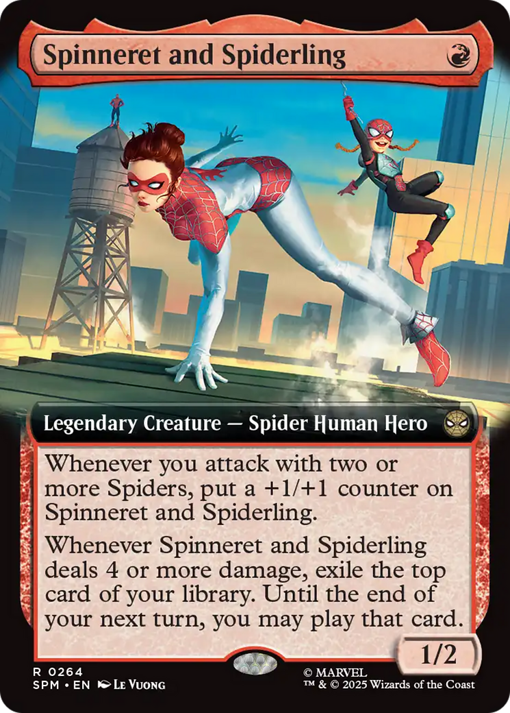Spinneret and Spiderling (Extended Art) [Marvel's Spider-Man] | Good Games Adelaide SA