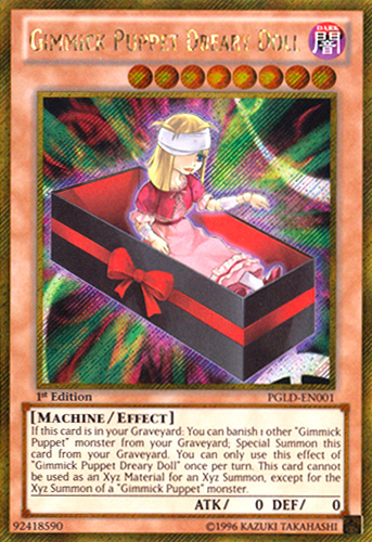 Gimmick Puppet Dreary Doll [PGLD-EN001] Gold Secret Rare | Good Games Adelaide SA