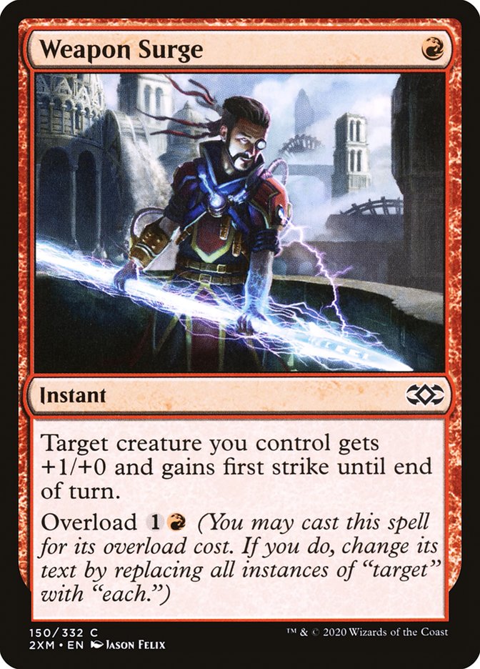 Weapon Surge 150 (Double Masters)  - Foil | Good Games Adelaide SA