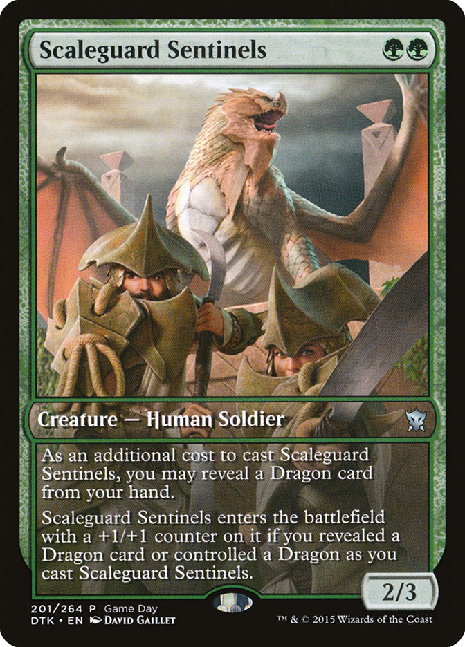Scaleguard Sentinels [Dragons of Tarkir Promos] | Good Games Adelaide SA