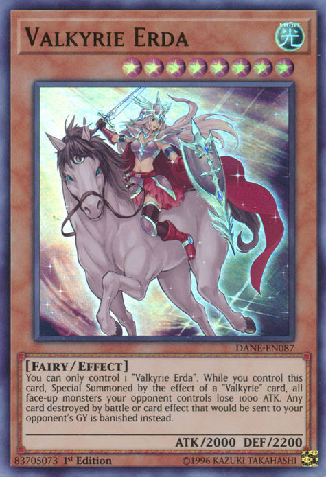 Valkyrie Erda [DANE-EN087] Ultra Rare | Good Games Adelaide SA