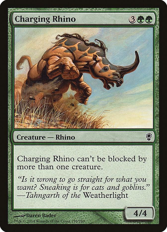Charging Rhino 159/210 (Conspiracy)  | Good Games Adelaide SA