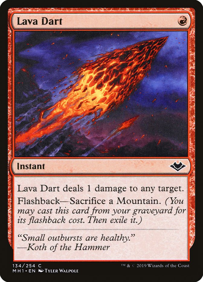 Lava Dart 134 (Modern Horizons)  | Good Games Adelaide SA