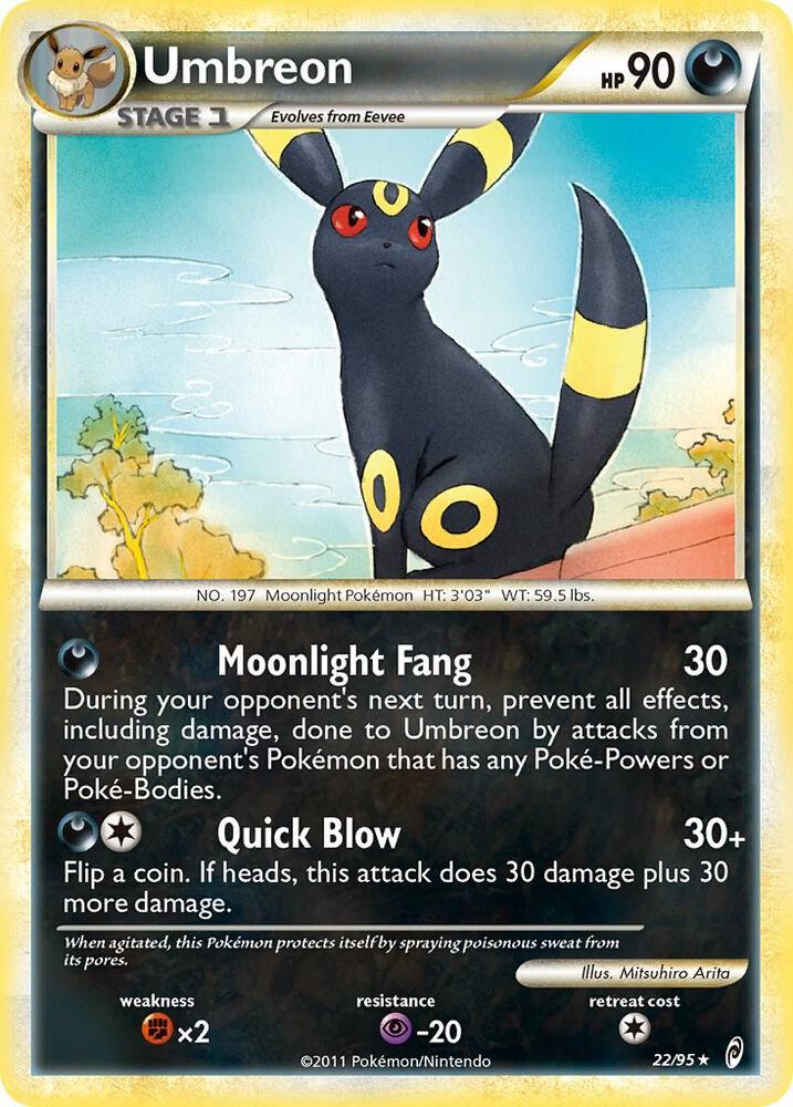 Umbreon 22/95 (Call of Legends)  - Holofoil | Good Games Adelaide SA