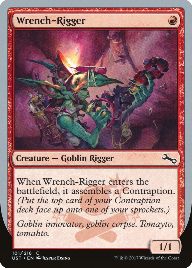 Wrench-Rigger 101 (Unstable)  | Good Games Adelaide SA
