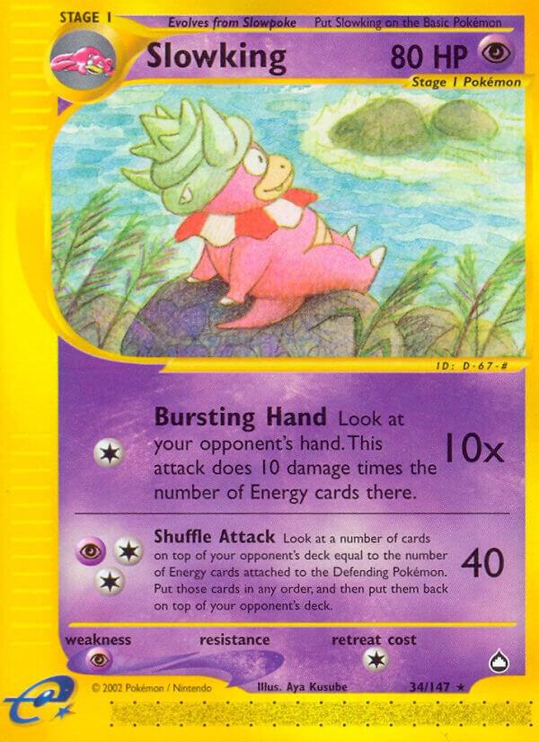 Slowking 034/147 (Aquapolis)  | Good Games Adelaide SA