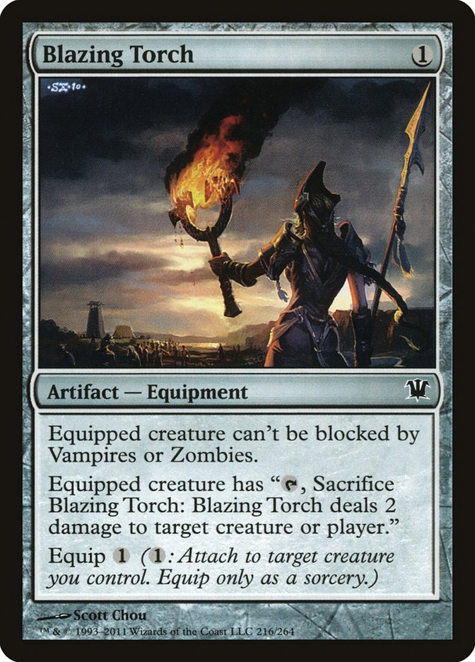 Blazing Torch [Innistrad] | Good Games Adelaide SA