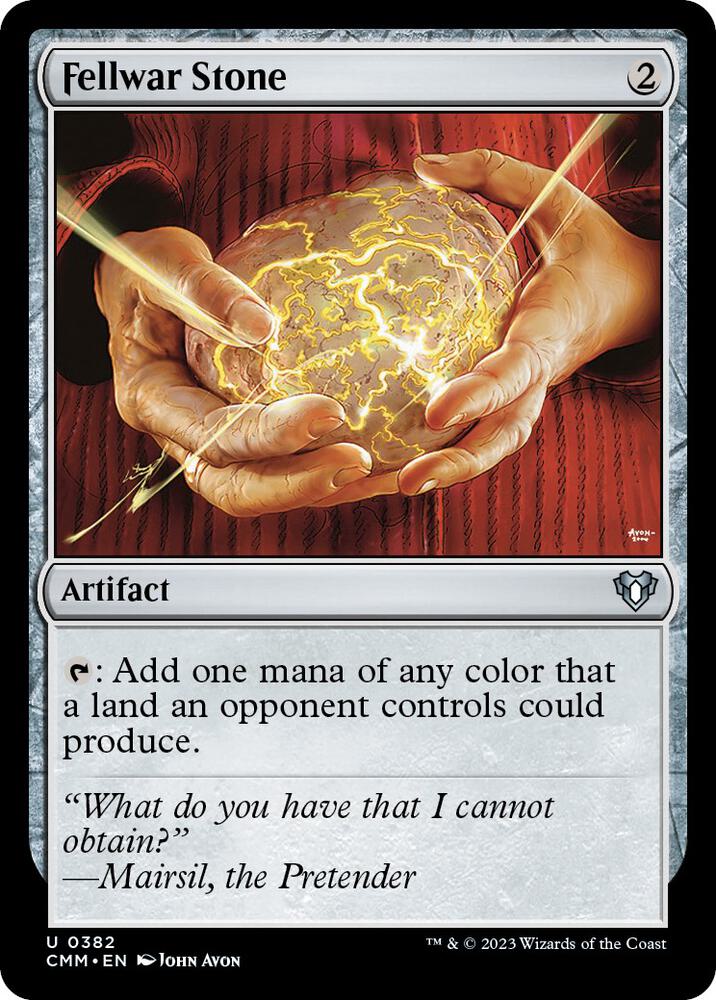 Fellwar Stone 382 (Commander Masters)  - Foil | Good Games Adelaide SA
