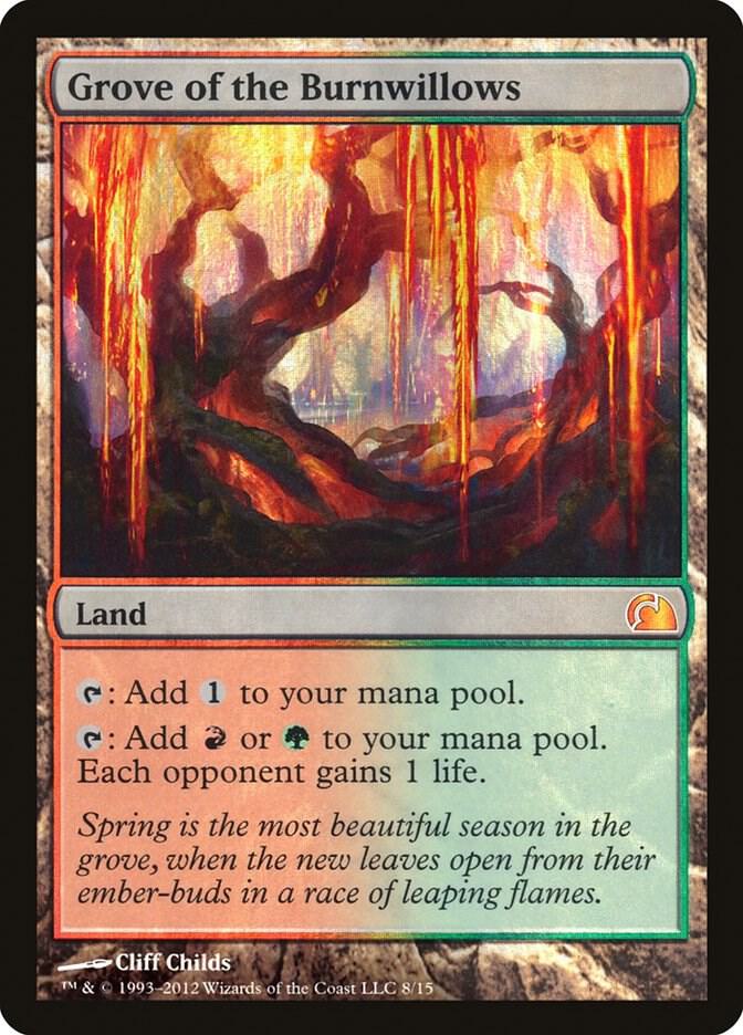 Grove of the Burnwillows 8 (From the Vault: Realms)  - Foil | Good Games Adelaide SA