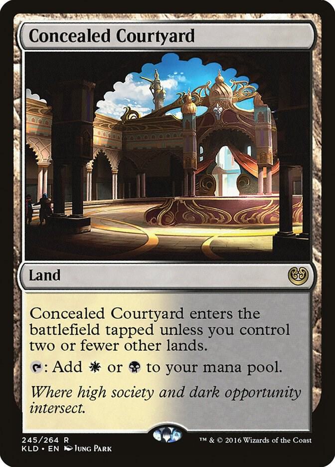 Concealed Courtyard 245 (Kaladesh)  - Foil | Good Games Adelaide SA