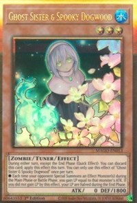 Ghost Sister & Spooky Dogwood (Alternate Art) [MAGO-EN013] Gold Rare | Good Games Adelaide SA