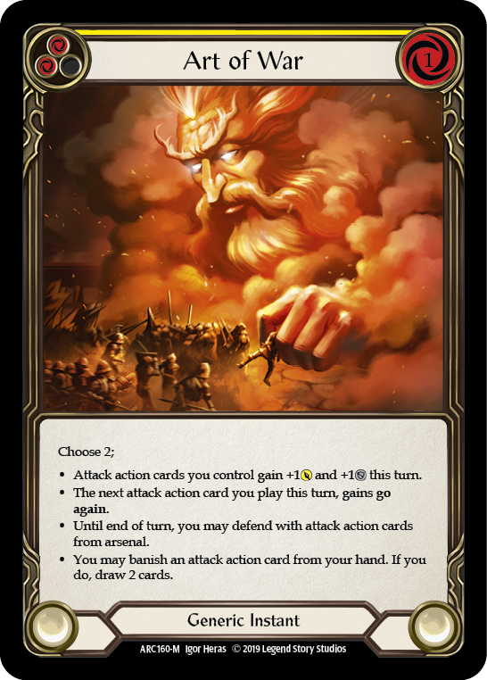 Art of War [ARC160-M] 1st Edition Normal | Good Games Adelaide SA