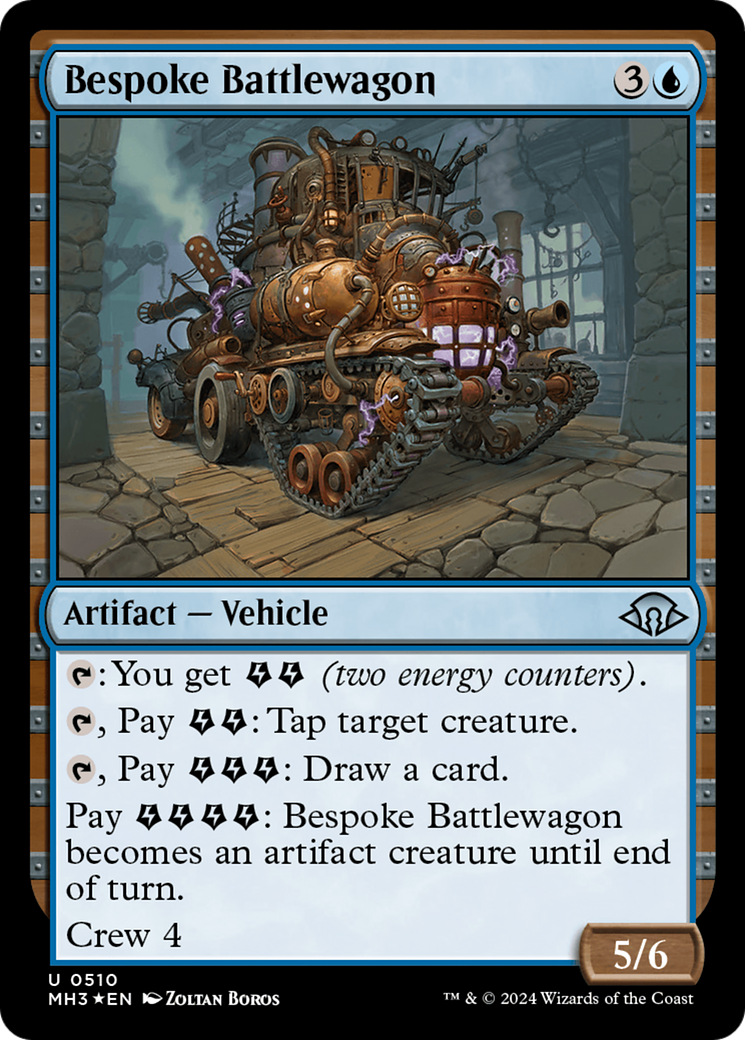 Bespoke Battlewagon (Ripple Foil) [Modern Horizons 3] | Good Games Adelaide SA