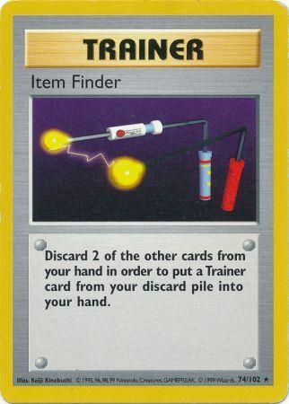 Item Finder (74/102) [Base Set Shadowless Unlimited] | Good Games Adelaide SA