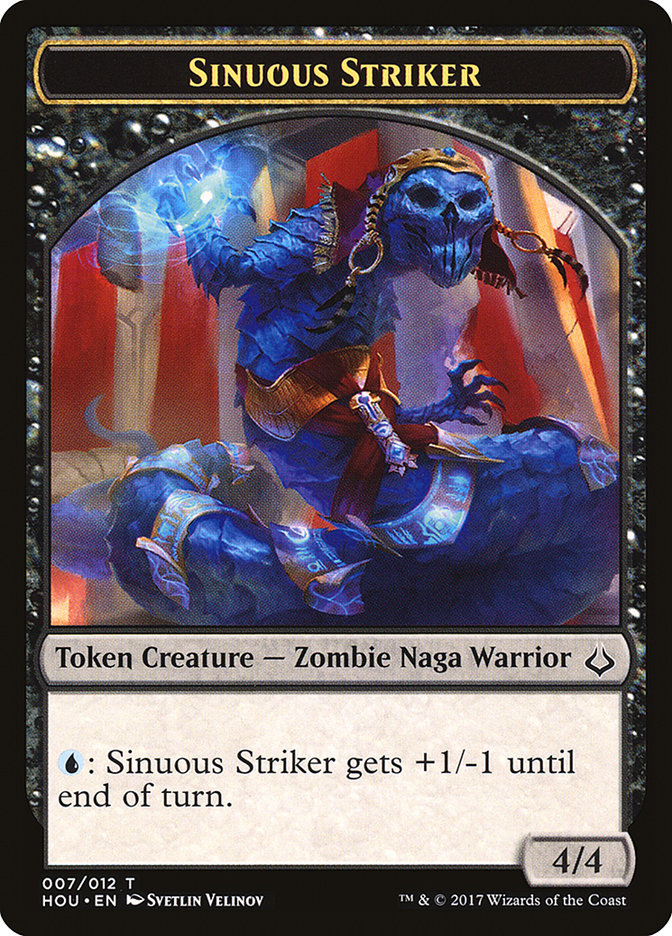 Sinuous Striker Token [Hour of Devastation Tokens] | Good Games Adelaide SA