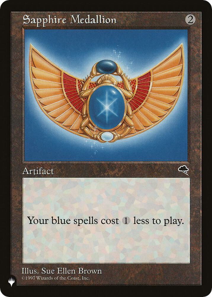 Sapphire Medallion  (The List Reprints)  | Good Games Adelaide SA