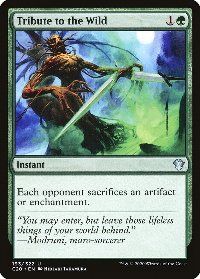 Tribute to the Wild [Commander 2020] | Good Games Adelaide SA