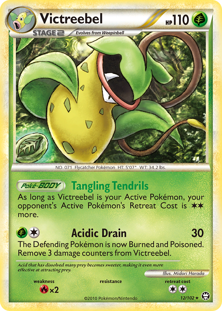 Victreebel (12/102) [HeartGold & SoulSilver: Triumphant] | Good Games Adelaide SA