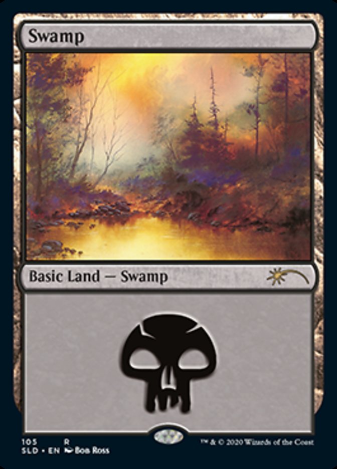 Swamp (105) [Secret Lair Drop Series] | Good Games Adelaide SA