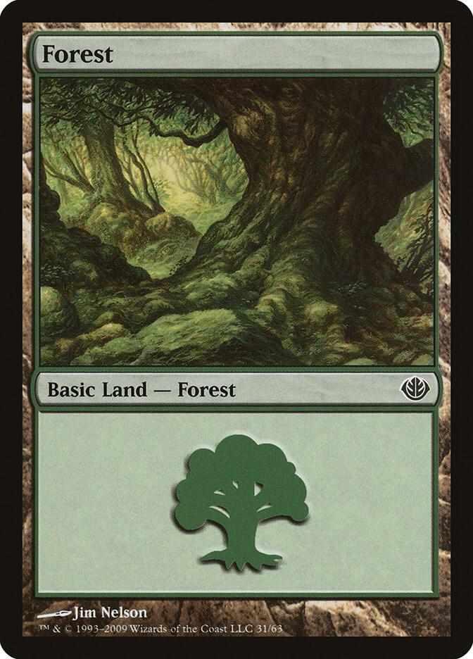 Forest 31 31 (Duel Decks: Garruk vs. Liliana)  | Good Games Adelaide SA