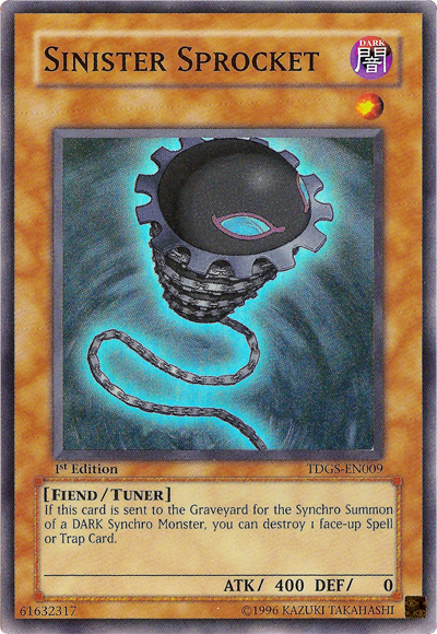 Sinister Sprocket [TDGS-EN009] Super Rare | Good Games Adelaide SA