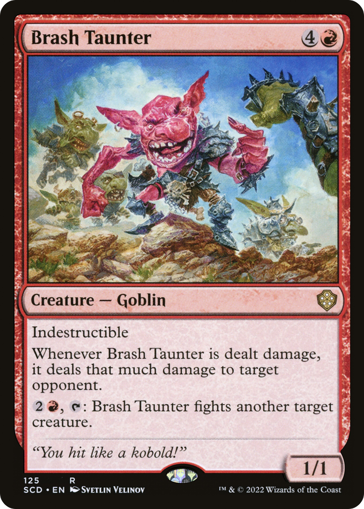 Brash Taunter [Starter Commander Decks] | Good Games Adelaide SA
