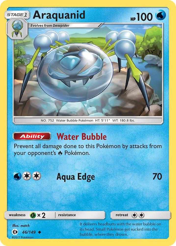 Araquanid 46/149 (SM Base Set)  | Good Games Adelaide SA
