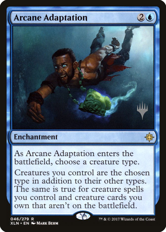 Arcane Adaptation [Ixalan Promos] | Good Games Adelaide SA