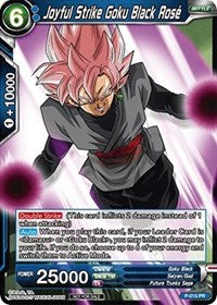 Joyful Strike Goku Black Rose (Foil Version) (P-015) [Promotion Cards] | Good Games Adelaide SA