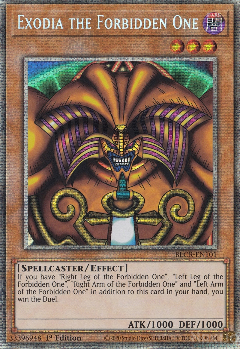 Exodia the Forbidden One [BLCR-EN101] Starlight Rare | Good Games Adelaide SA