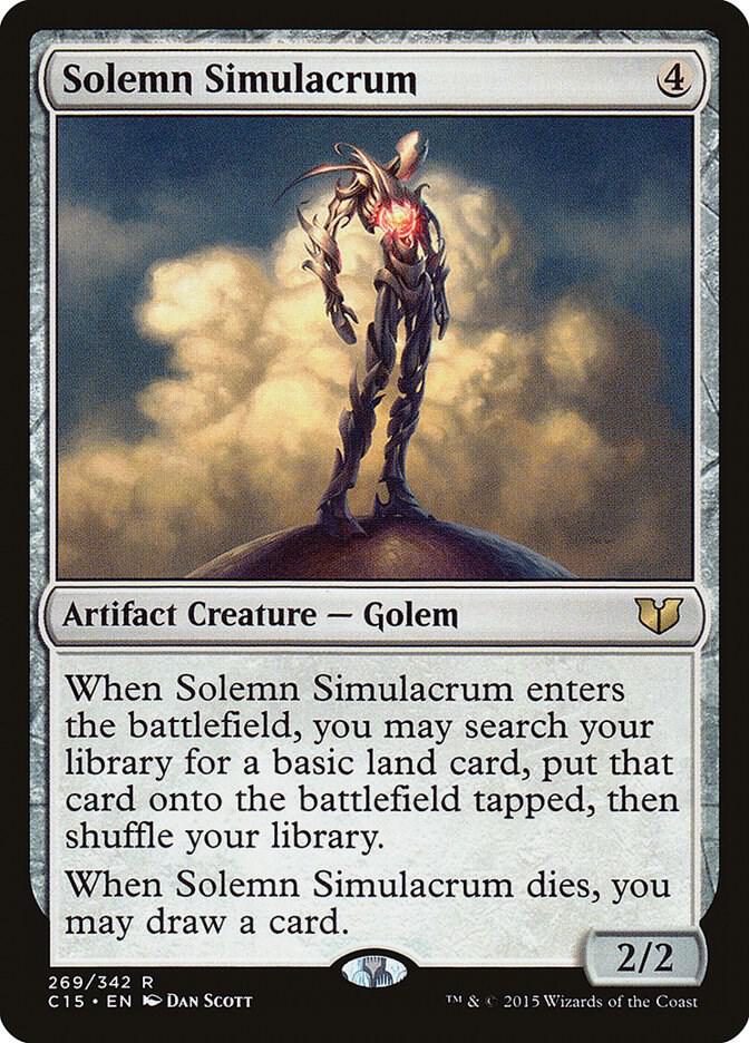 Solemn Simulacrum 269 (Commander 2015)  | Good Games Adelaide SA